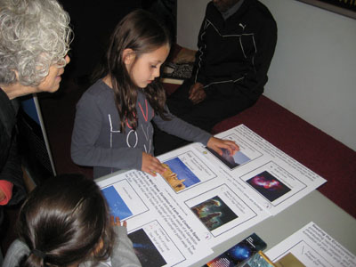 Girl with Tactile Picture